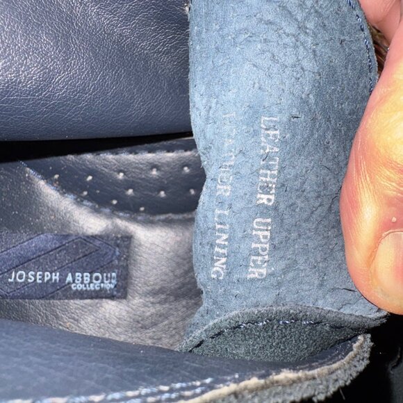 Joseph Abboud Travis blue suede chukkah boots main image 10